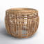 Manda 23.6" Wide Round Standard Ottoman