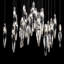 Kindjal 25 Light Crystal LED Multi-Light Pendant-73907328