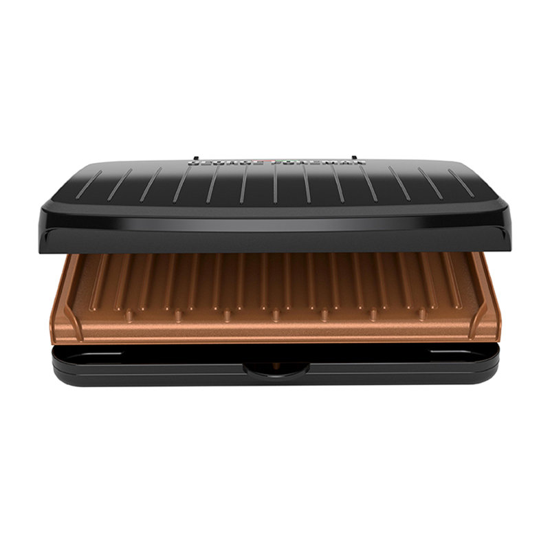 Barbecue d'intérieur électrique antiadhésif de taille familiale George Foreman