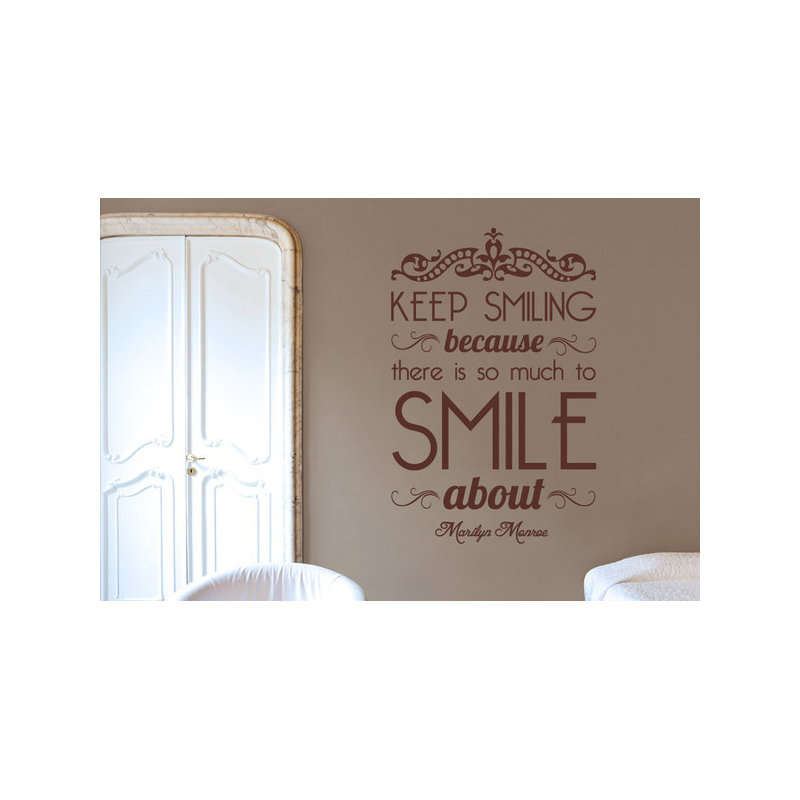 Non-Wall Damaging Wall Decal, Brown