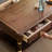 Vintage Coffee Table TV Stand Combination 2 - Piece Living Room Table Set
