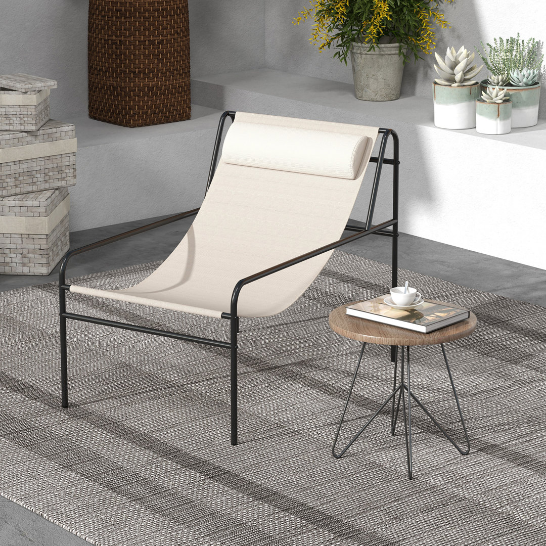 Brentnie 62cm Long Single Sun Lounger