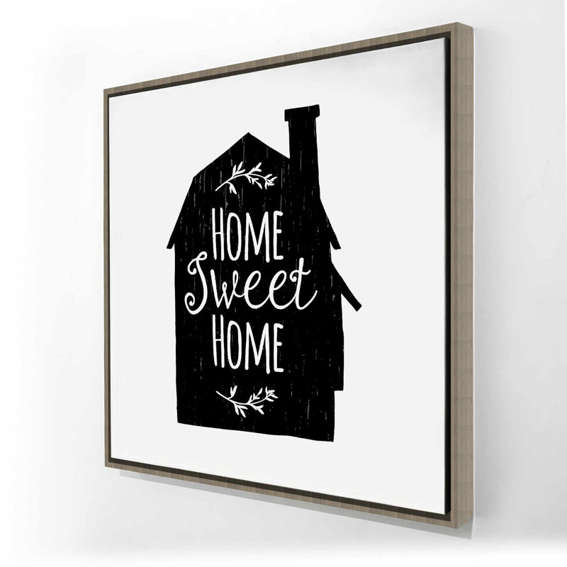 Home Sweet Home - Toile de maison de campagne