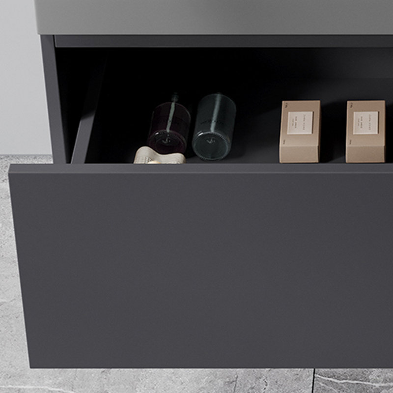 Nordic style stylish grey bathroom cabinet