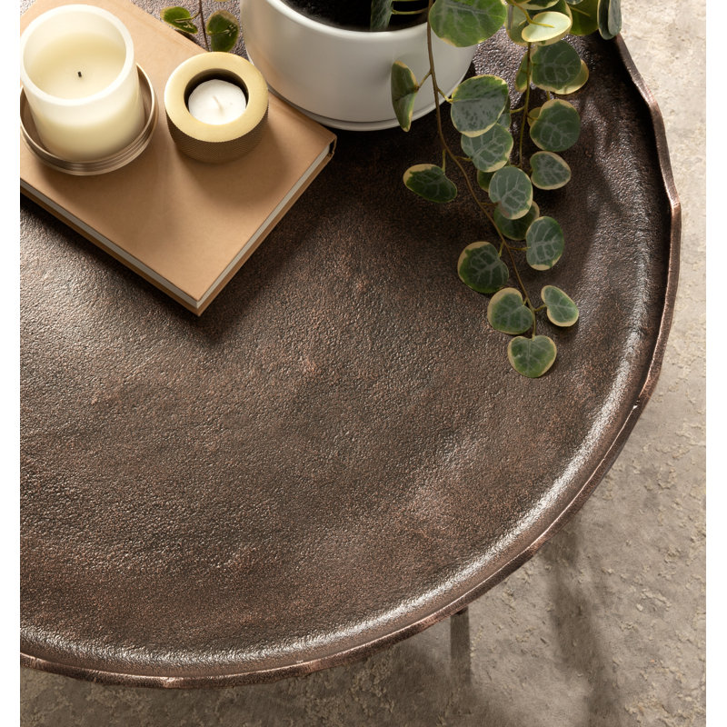 Table basse Avelines, Bronze