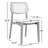 Adalay Cane Dining Chair-973522134