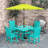 Laguna 4 - Person Patio Dining Set with Square Table-72514244