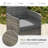2-Person Wicker Conversation Set with Ottomans and Coffee Table-593081032-593081035