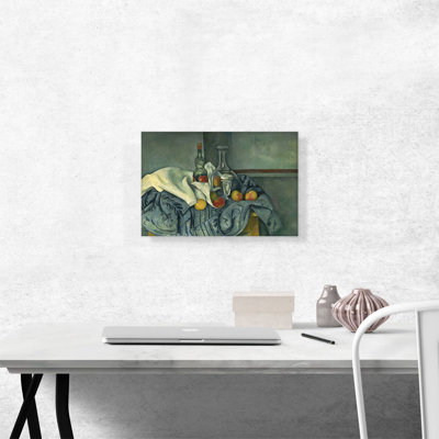" The Peppermint Bottle 1895 " by Paul Cezanne Painting Print