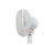 Optimus F-0702 7 Inch 2 Speed Portable Personal Energy Saving Clip-On Fan, White