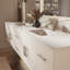 Ensemble de meuble-lavabo double mural 84 "avec miroir Geneva-87285972-112952430