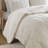 Riordan Ivory Textured Knit Chenille 3-Piece King Comforter Set-101683135-120280513
