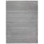 Rudra Geometric Area Rug in Light Gray/Black-1938155263