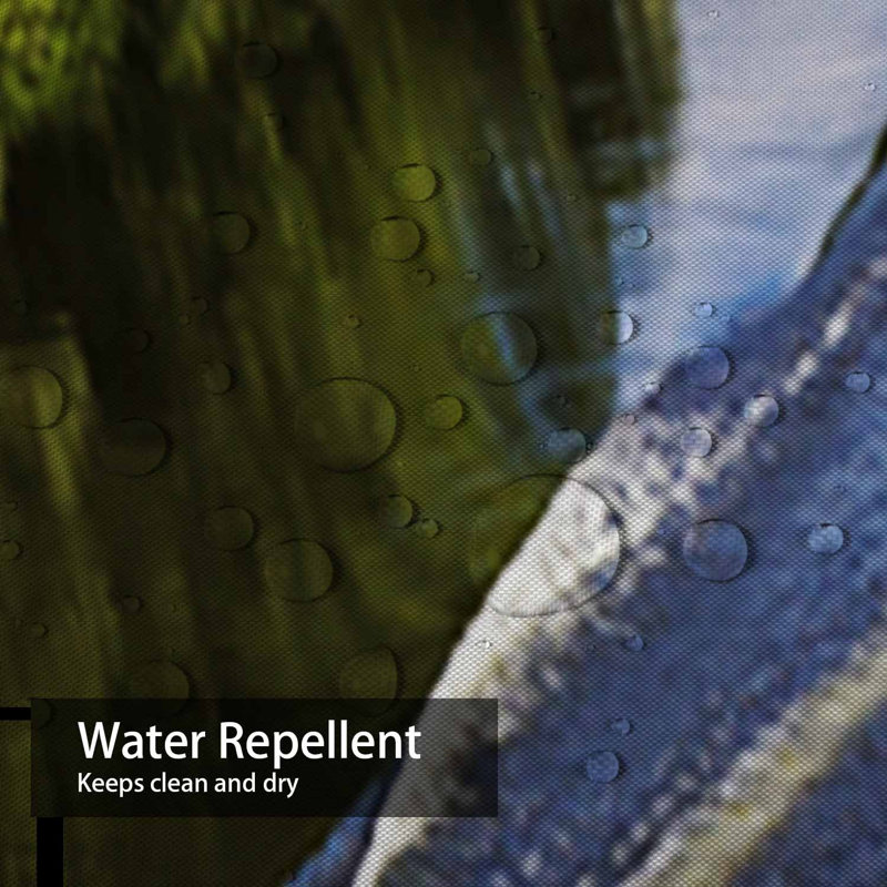 Rideau de douche avec 12 crochets River, L 72 po x l 72 po