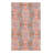 Geometric Patterned Pink Color Woven Base Washable Carpet-357468975