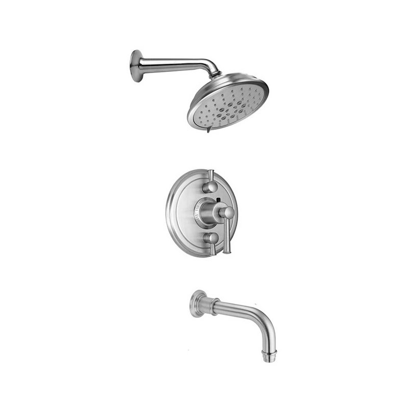Miramar 1.8 GPM Styletherm Shower System with Showerhead and Tub Spout, Polished Chrome
