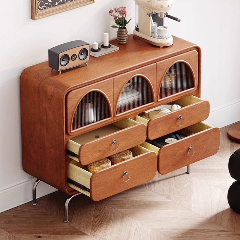 Armoire d'appoint robuste et durable, Brun