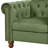 Jumal 58'' Velvet Loveseat