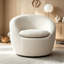 Fauteuil demi-tonneau, pivotant à 360 °-1001603456