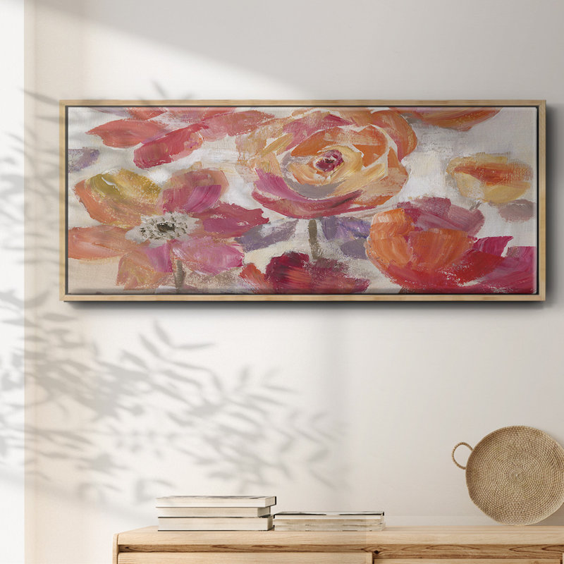 Fancy Free- Framed Canvas, 20" H x 50" W