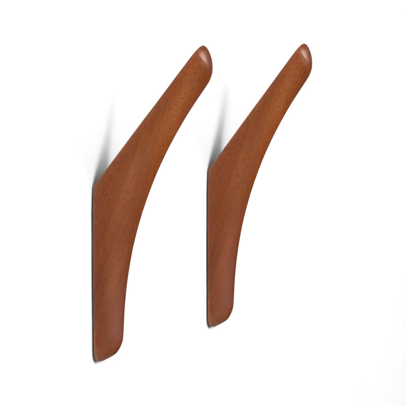 Pi Wall Hook, Varnish Brown