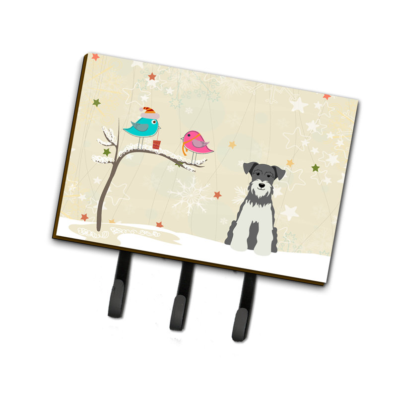 Garde-schnauzer miniature ou clé de noël miniature, Gris