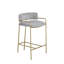 Katharine Upholstered Counter Stool with Metal Frame-1720147310