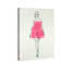 Wynwood Studio Fashion and Glam Modern - Rose - Femme habillée, croquis, art mural pour la décoration intérieure-611191150