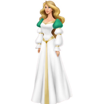 Odette Swan Princess Cardboard Standup