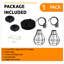 Clowe 2 - Light Black Cluster Pendant