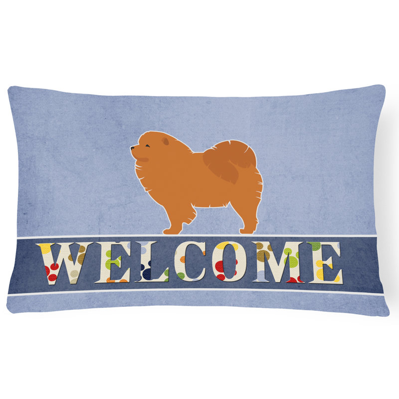  Coussin Chow Chow Welcome