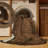 Machine Washable Solid Brown Area Rug-1276286270