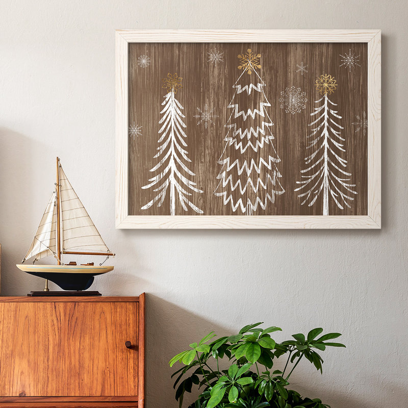 Barnwood Wonderland Collection A, H 28 po x l 42 po x P 1,5 po, Blanc