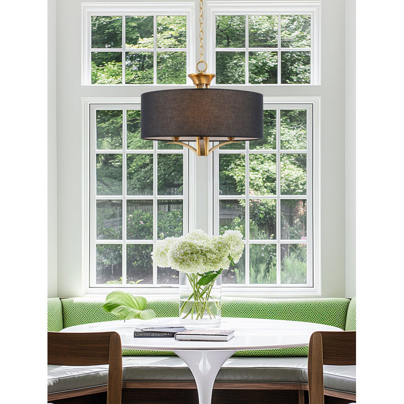 Haleemah 3 - Light Dimmable Drum Chandelier