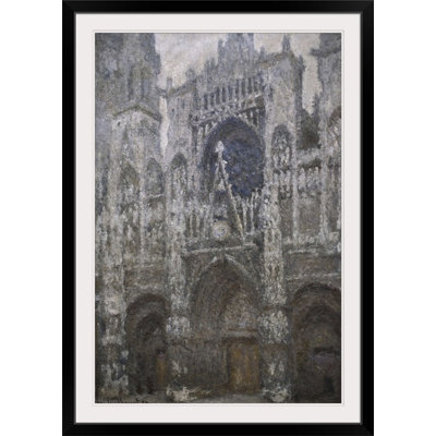 «Cathédrale de Rouen» par Claude Monet, reproduction d'art