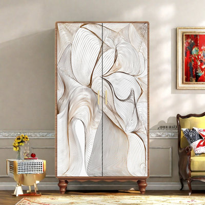 Garde-robe moderne pour chambre double