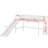 Low Loft Bed With Ladder And Slide-895268027