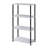 Antique White And Black Bookshelf With 4 Shelf-223056277