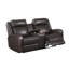 MOTION LOVESEAT en brun foncé