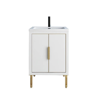 23.62'' Single Bathroom Vanity with Top