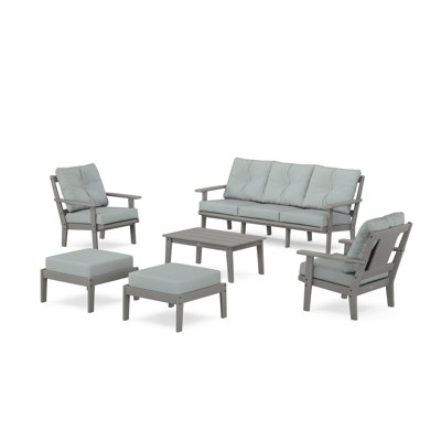 Prairie 6 Piece Sofa Seating Group with Cushions