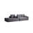 104" Cloud Sectional Sofa With L-Shape Chaise And Side Pockets, Modern Modular Design, Deep Seating, Upholstered Couch For Living Room/Bedroom, No Assembly Required (Plush Fabric), Left-Facing-1343424377