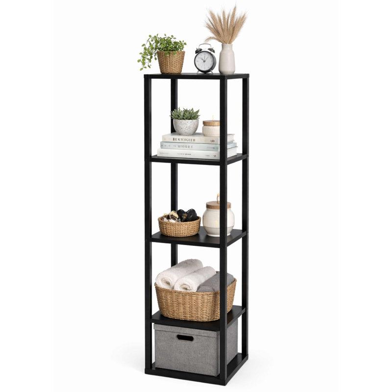 123 cm H x 26 cm W Etagere Bookcase