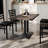 48"L x 30"W Solid Wood Tabletop w/ 27" x 15" Two-Column Dining Height Table Base-2051811144-2051811150