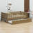 Sturdy Platform Bed With Guardrail And Convenient Trundle-1049671010
