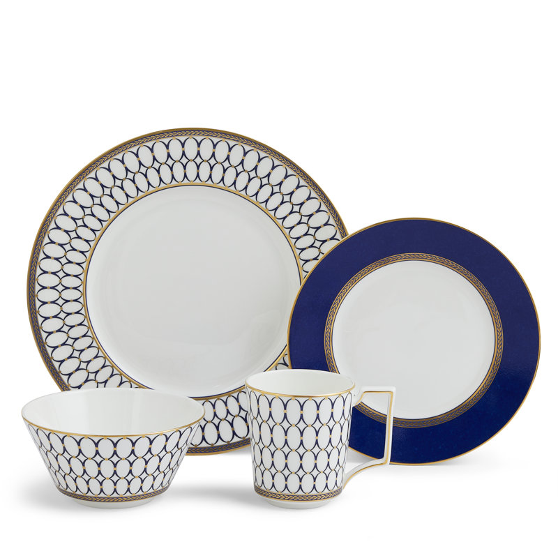 Renaissance Gold Bone China Dinnerware Set