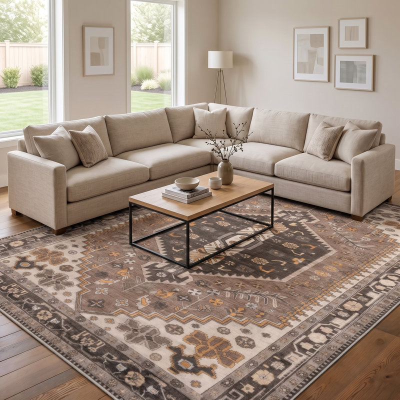 Tapis oriental Boho Performance, 5'x 7'