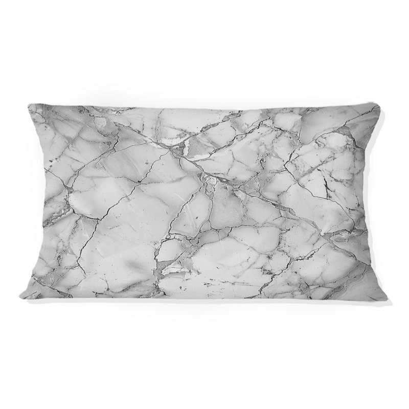 Marbre gris I - coussin lombaire traditionnel