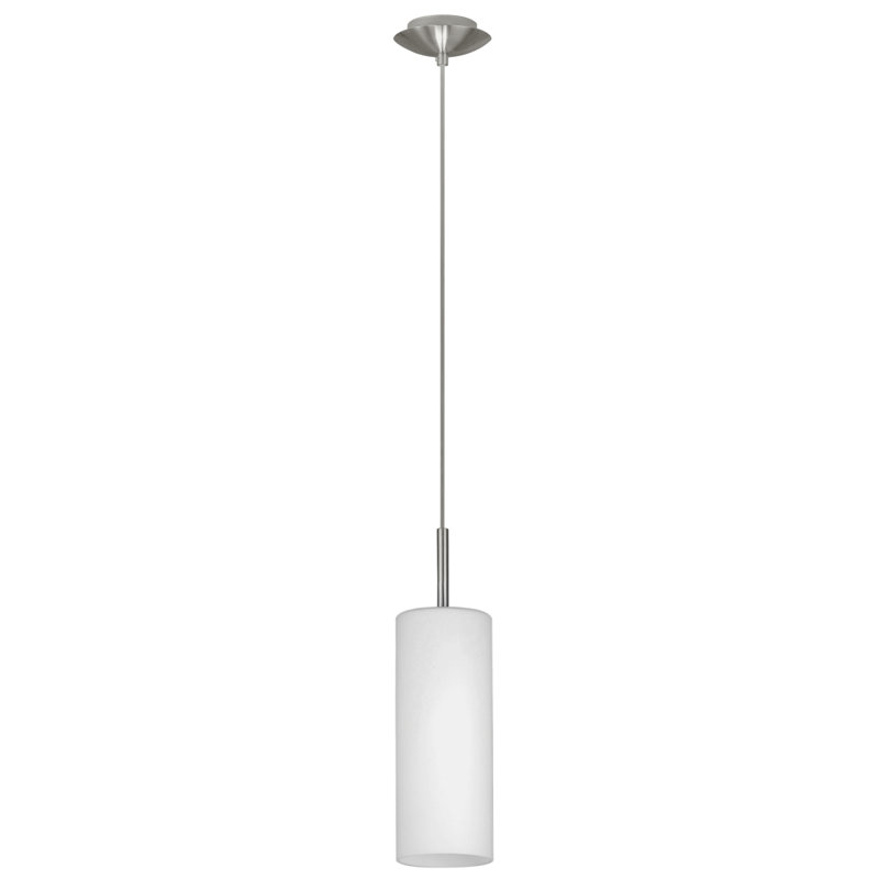 Kezar 1 - Light Matte Nickel Single Pendant