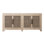 Devina 74" Reclaimed Pine 4-Dr Sideboard, Light Warm Wash